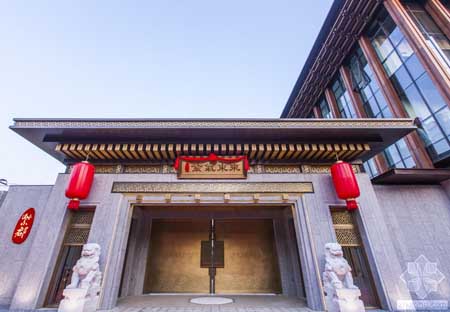 太原萬(wàn)科紫郡展示區(qū)景觀 
